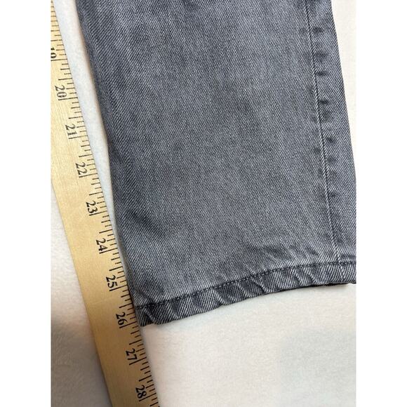 Everlane The 90's Cheeky Jean cropped gray denim Button Fly Women's Sz 26 - Picture 6 of 9